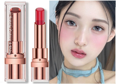 GABBU Korean Moisturizing Color Change to Pink Gel Lipstick(Red, 3.8 g)