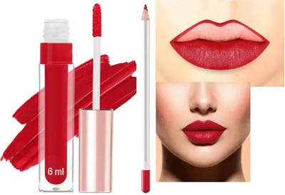 GULGLOW99 Long-Lasting Lip Makeup Matte Lip Liner Pencil Lipstick red(MULTICOLOR, 6 ml)