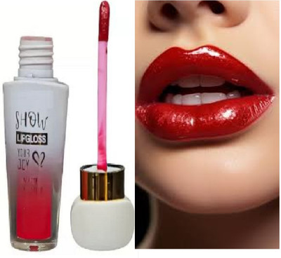 Luipui awesome red glossy lipstick trending waterproof pack of 1(red, 6 g)