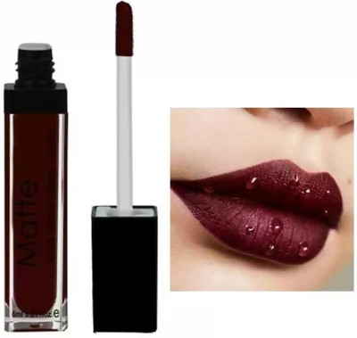 MYEONG LIQUID DARK MAROON LIPSTICK(maroon, 6 ml)