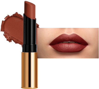 REIMICHI Water Proof Maroon Velvet Highly Pigmented Matte Lipstick for Women(MAGNET MAROON, 3.5 g)
