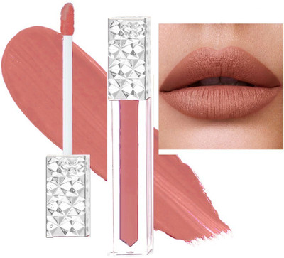 EVERERIN Non-Drying Transfer-proof Liquid Matte Lipstick Long-Lasting Peach(PEACH, 5 ml)
