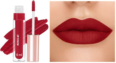 Emijun Matte finish non transfer liquid water proof(deep red, 6 ml)
