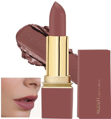 Yuency Soft Matte Long Stay Lipstick with Jojoba Oil & Vitamin E for 12 Hour Long Stay(Mauve Bloom, 3.6 g)