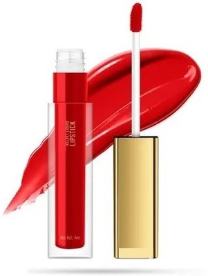 CATERINACHIARA Non Transfer And Matte Finish Liquid Lipstick(red, 4 ml)
