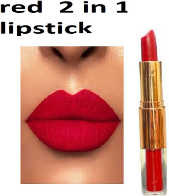 Luipui matte finish long lasting lipstick red perfect for soft lips pack of 1(red, 6 g)