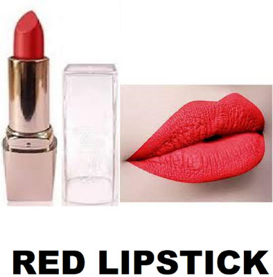 Luipui RED MATTE CRAYON LIPSTICK WATERPROOF LONG LASTING PACK OF 1(RED, 6 g)