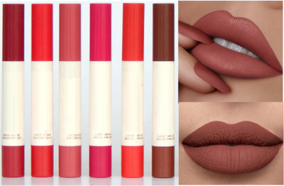 GABBU Best Waterproof Longlasting Matte finish Liquid Lipstick(muliti color, 30 ml)