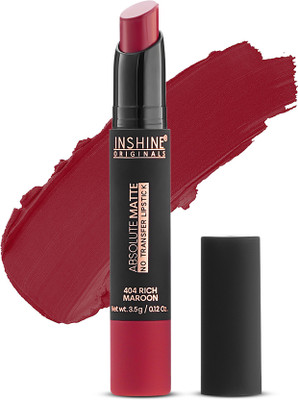 Inshine Absolute Matte No Transfer Waterproof Lipstick(Fuchsia, 3.5 g)