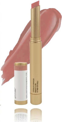 MYEONG Peach Pink Long Lasting Intense Color Payoff 3D Matte Finish Lipstick(Peach Pink, 2.5 g)
