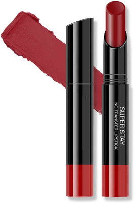 REIMICHI Lip Lock No Transfer Matte Lipstick,(DEEP RED, 3.8 g)