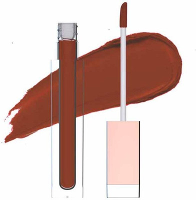 WOONGMI Liquid Matte Smooth Application Long Lasting Liquid Lipstick(Chestnut, 7 ml)