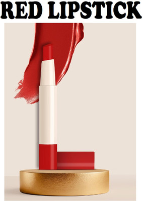 N&N matte red new lipstick easy to use perfect pack of 1(red, 2.1 g)