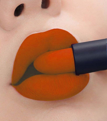 MYEONG Ultra Pigmented Creamy Matte Finish Longstay Coral Date Lipstick(Coral Date, 3.5 g)