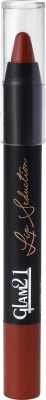Glam21 Cosmetics Lip Seduction Non-Transfer Crayon Lipstick | Longlasting Creamy Matte Formula(Coffee-15, 2.8 g)