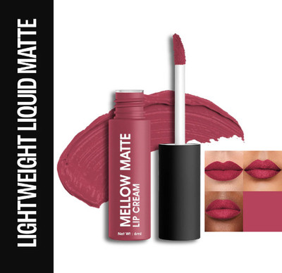 Luipui PREMIUM MATTE NON-DRYING & SMUDGE PROOF MATTE LIPSTICK PACK OF 1(NO DOUBTS - 04, 6 ml)