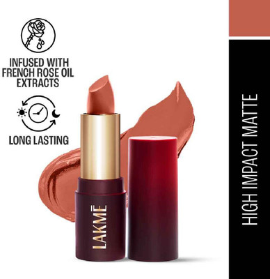 Lakmé Forever Matte Lipstick(Pink Blush, 4.5 g)