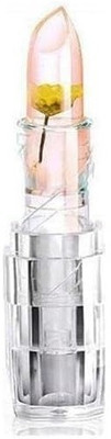 MR. HUDA Magic Flower Crystal Lipstick Jelly Flower Transparent Color Changing 1 Pc.(The Swiss Glossy Matte Pigmented Lipstick Edition, 15 ml)