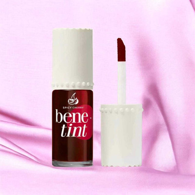 SPICY CHERRY bene tint rose tinted and lip stain highlighter 42(Peppy Red, 12.5 ml)
