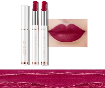 Emijun Matte Lipstick, Transfer-Proof Smudge-Proof Lips COMBO(MAGENTA PINK, 10 g)