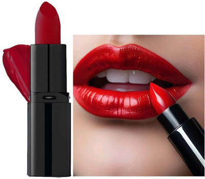 Jiwoo Candy Red Ultra Pigmented Creamy Matte Lipstick(candy red, 3.5 g)