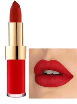 Luipui red 2 in 1 matte look wonderful and awesome pack of 1(red, 6 g)