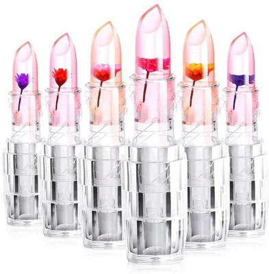 MYEONG Nourishing Flower Jelly Color Changing Lipstick(Multi Shade, 21.6 ml)