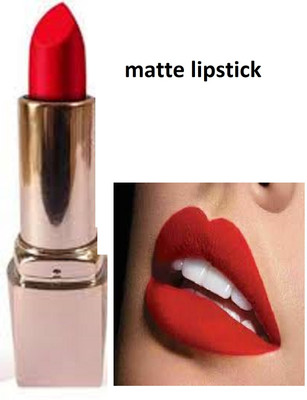 Luipui best red matte finish lipstick pack of 1 amazing and matte look(red, 6 g)
