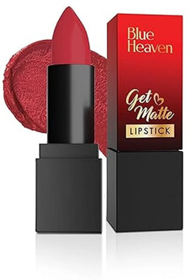 BLUE HEAVEN Get Matte Lipstick(109-R, 4 g)