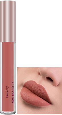 tanvi27 Liquid lipstick matte waterproof & Longlasting,Light peach Smudgeproof(Light peach, 7 g)
