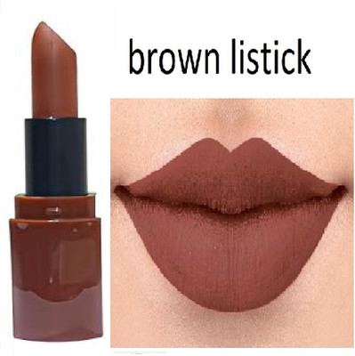 Luipui trending brown crayon matte finish lipstick awesome pack of 1(brown, 6 g)