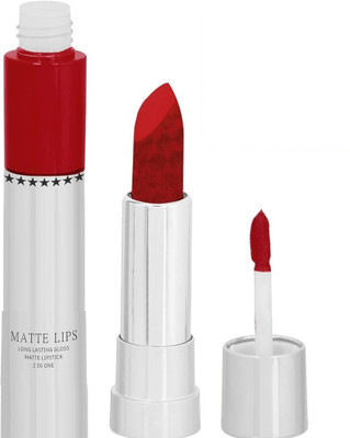 GFSU - GO FOR SOMETHING UNIQUE LIPSTICK WATERPROOF MATTE(RED, 8 g)