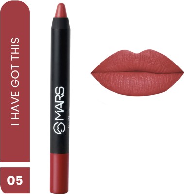 MARS Smudge Proof Long Lasting Matte Lip Crayon(I have got this, 3.5 g)