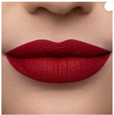 Rudvya WATERPROOF MATTE FINISH 2 IN 1 RED LIPSTICK(red, 12 ml)