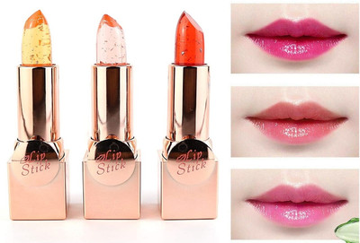 ADJD Crystal transparent color change jelly moisturizing and waterproof lipstick(MULTI COLOR, 10.6 g)