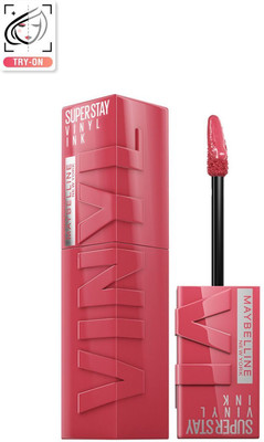 MAYBELLINE NEW YORK Super Stay Vinyl Ink Liquid Lipstick, Instant shine color(Sultry, 4.2 ml)