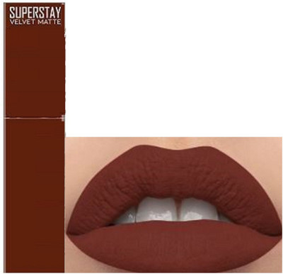 Luipui BEST LONG LASTING MATTE COFFEE COLOR LIPSTICK WATERPROOF PACK OF 5(COFFEE COLOR, 20 ml)