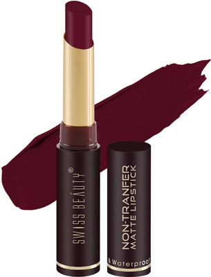 SWISS BEAUTY Non_Transfer Matte Lipstick (SB-209-17)(Fresh Red, 2 g)