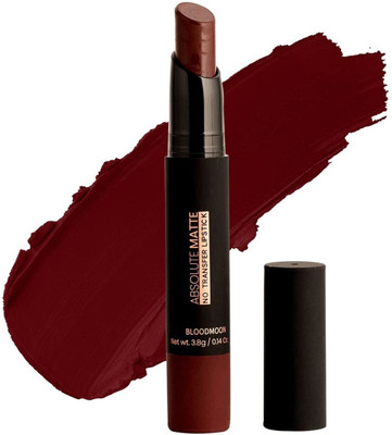 WOONGMI Stay Matte Highly Pigmented Ultra Matte Lipstick(Blood Moon, 3.8 g)