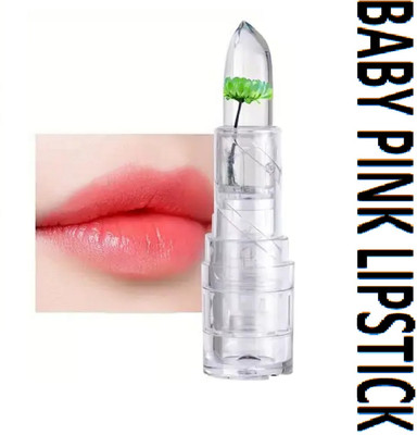 Neycare LONG LASTING FLOWER LIPSTICK PERFECT EASY TO USE PACK OF 1(PINK, 6 g)