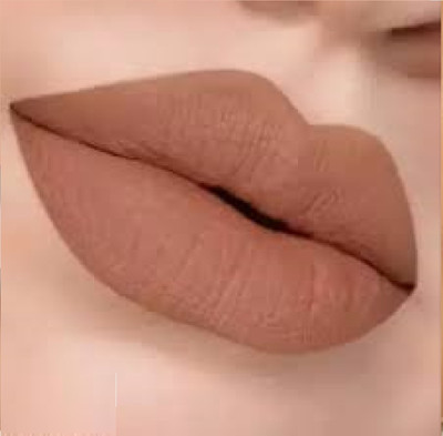 Luipui LIGHT BROWN MATTE LIPSTICK WATERPROOF TRENDY PACK OF 1(BROWN, 6 g)