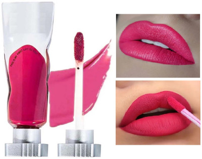 WOONGMI Best Transparent Waterproof and Not Easy to Stain Velvet Matte Lipstick Lip Stain(4 ml)