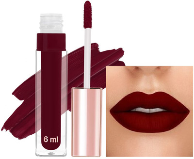 Jiwoo Ultra Smooth Matte Lip Liquid Lipstick(MAROON, 6 ml)