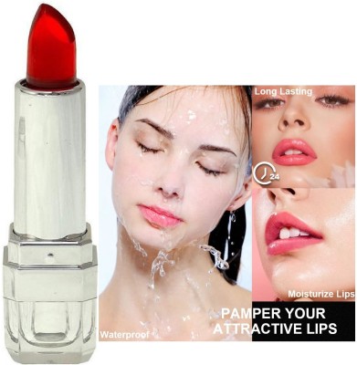 SEUNG Natural Long Lasting Moisturizing Lip Gloss Changing Colors LipsticK(RED, 3.6 g)