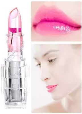 FELICECHIARA Magic Jelly Flower Lipstick Temperature Changing Lipstick Pack of 1(Pink, 3.8 g)