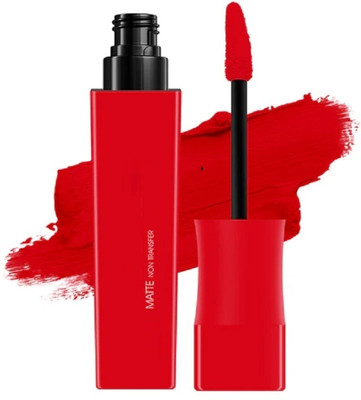 AFARAXIA Liquid Matte Long Lasting & Waterproof Lipstick(red, 4.5 ml)