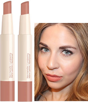 tanvi27 Combo Matte Creamy Lipstick Non Transfer Peach Waterproof(peach, 4 g)