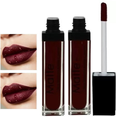 YAWI WATER PROOF MATTE LIQUID MAROON LIPSTICK(MAROON, 12 ml)