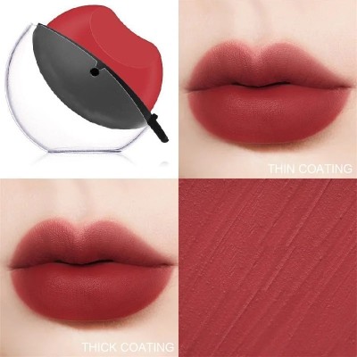 Latixmat Lip Shape Waterproof,Long Lasting, Non Sticky-Moisturizing(RED, 5 g)