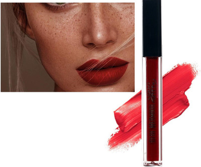 BLUEMERMAID ROSE RED LIQUID LIPSTICK FOR GIRLS WITH MATTE TOUCH(ROSE RED, 6 ml)